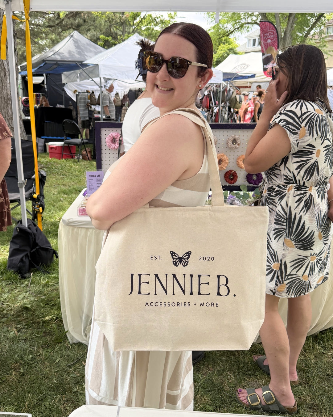 Jennie B Bow & Clip Tote Bag