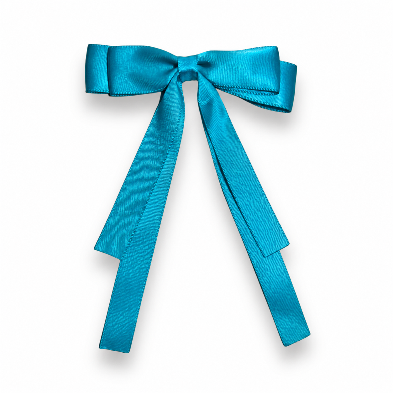 Teal Ribbon Bow