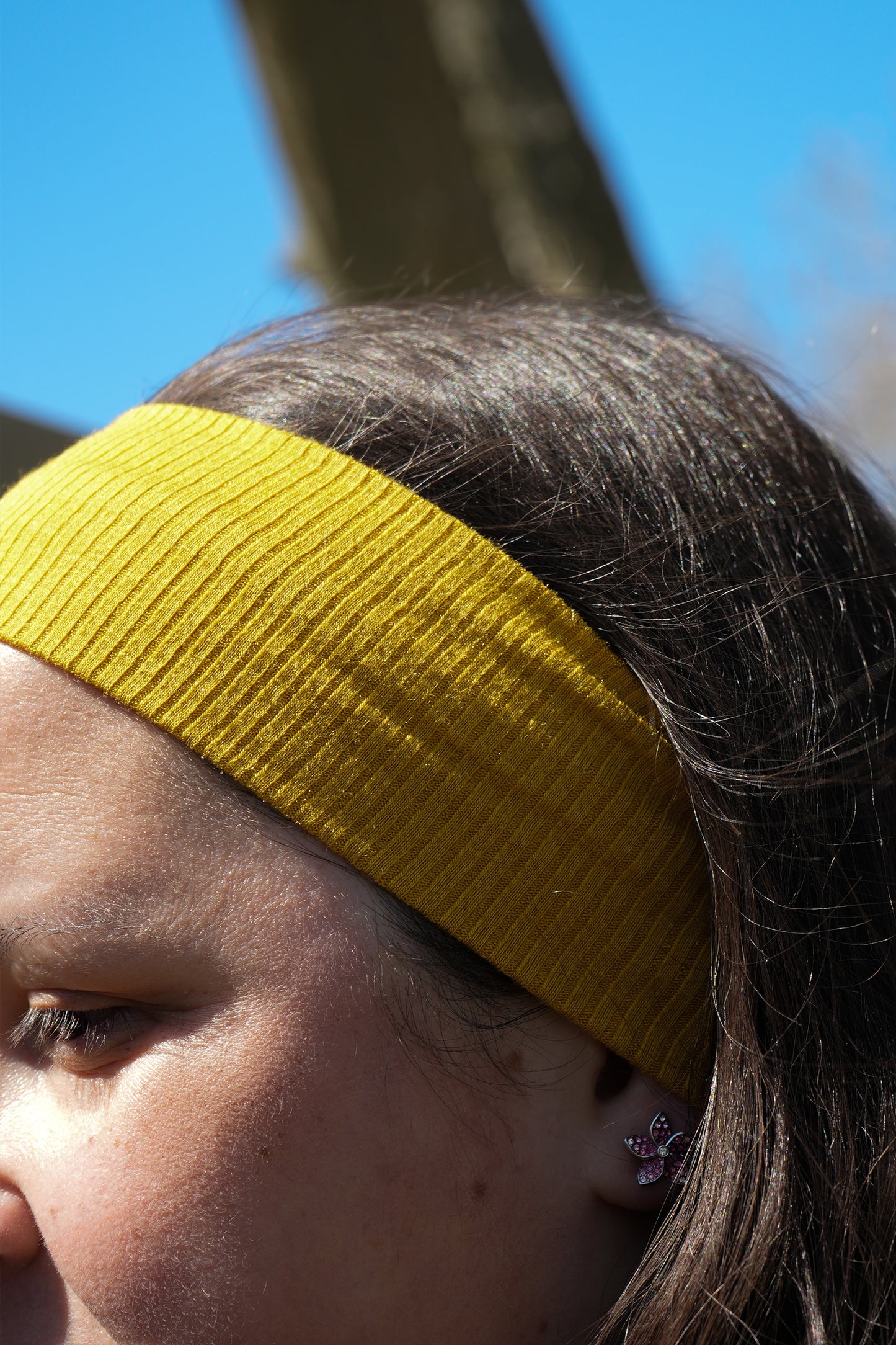 Mustard Soft Headband
