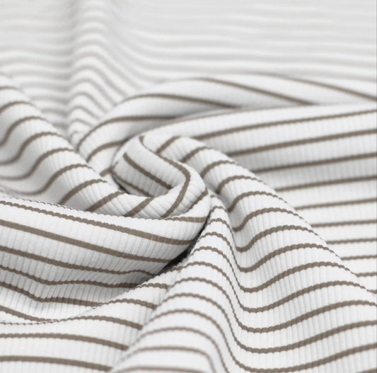 Taupe Stripe Headband