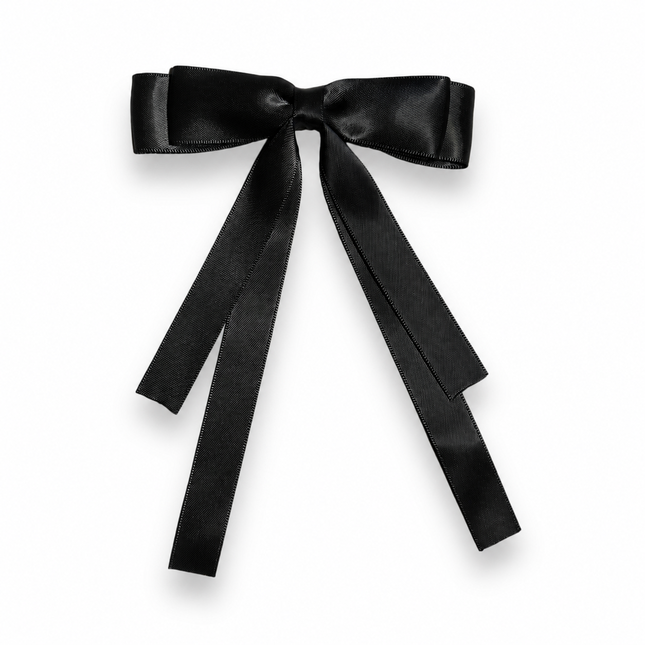 Black Ribbon Bow