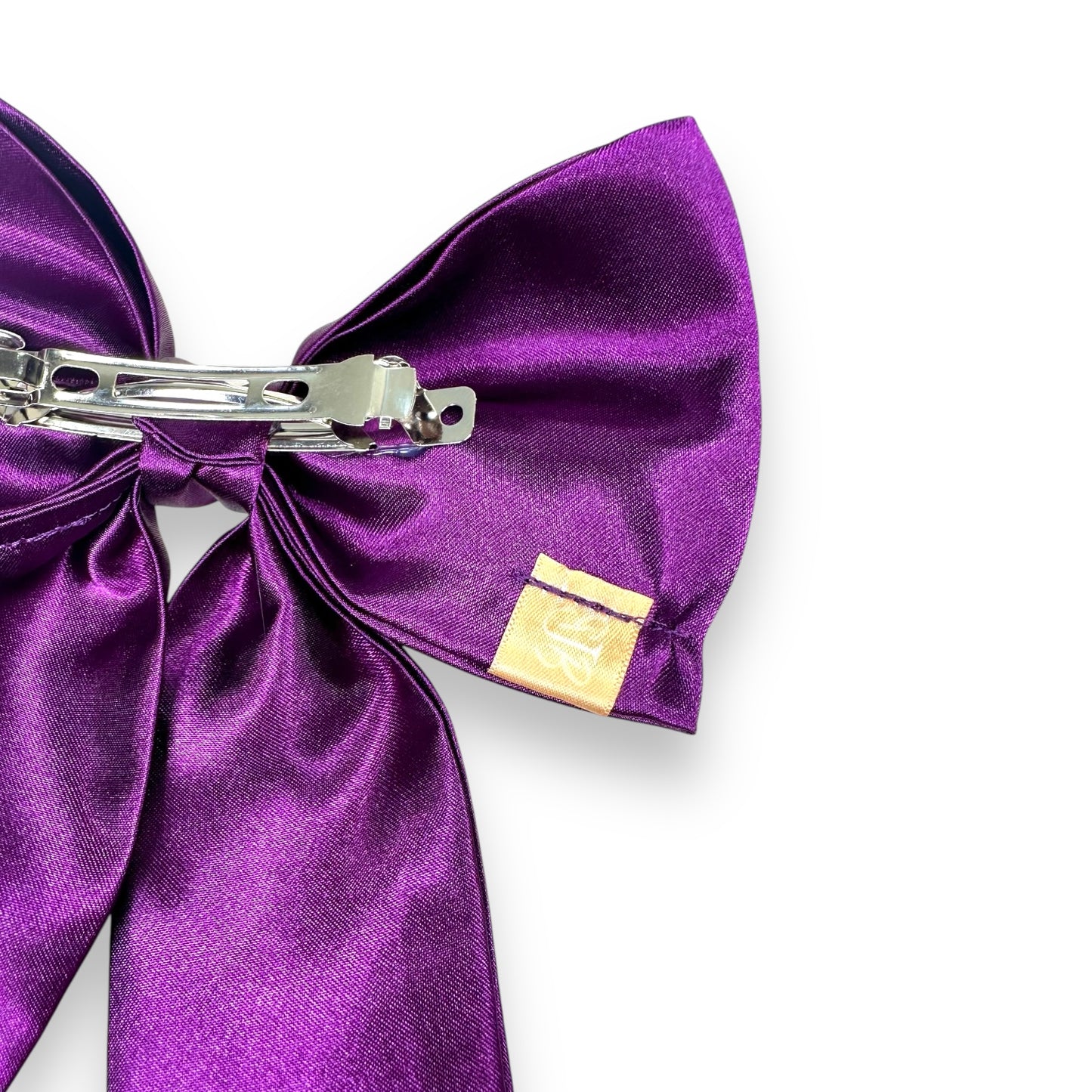Plum Double Bow