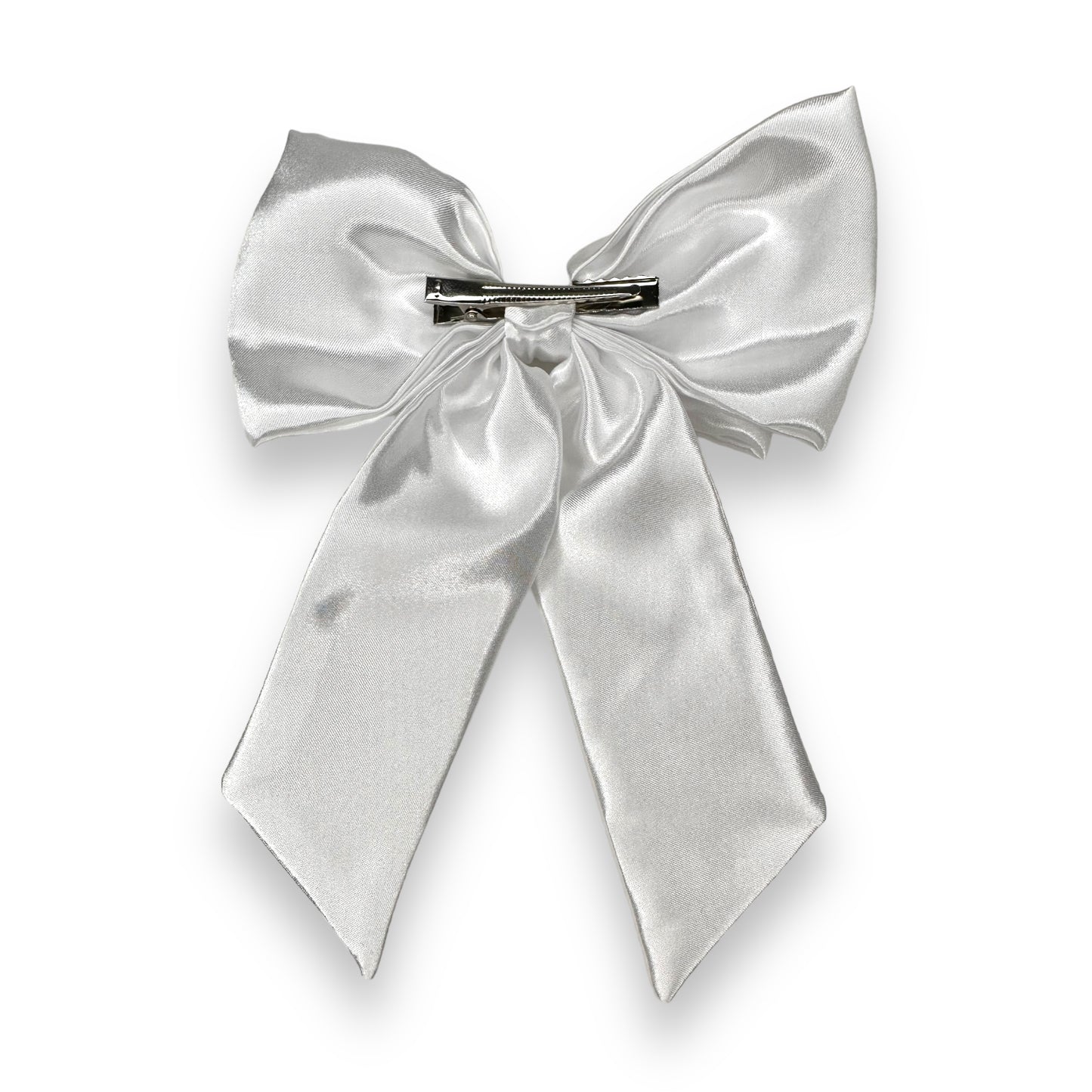 White Double Bow
