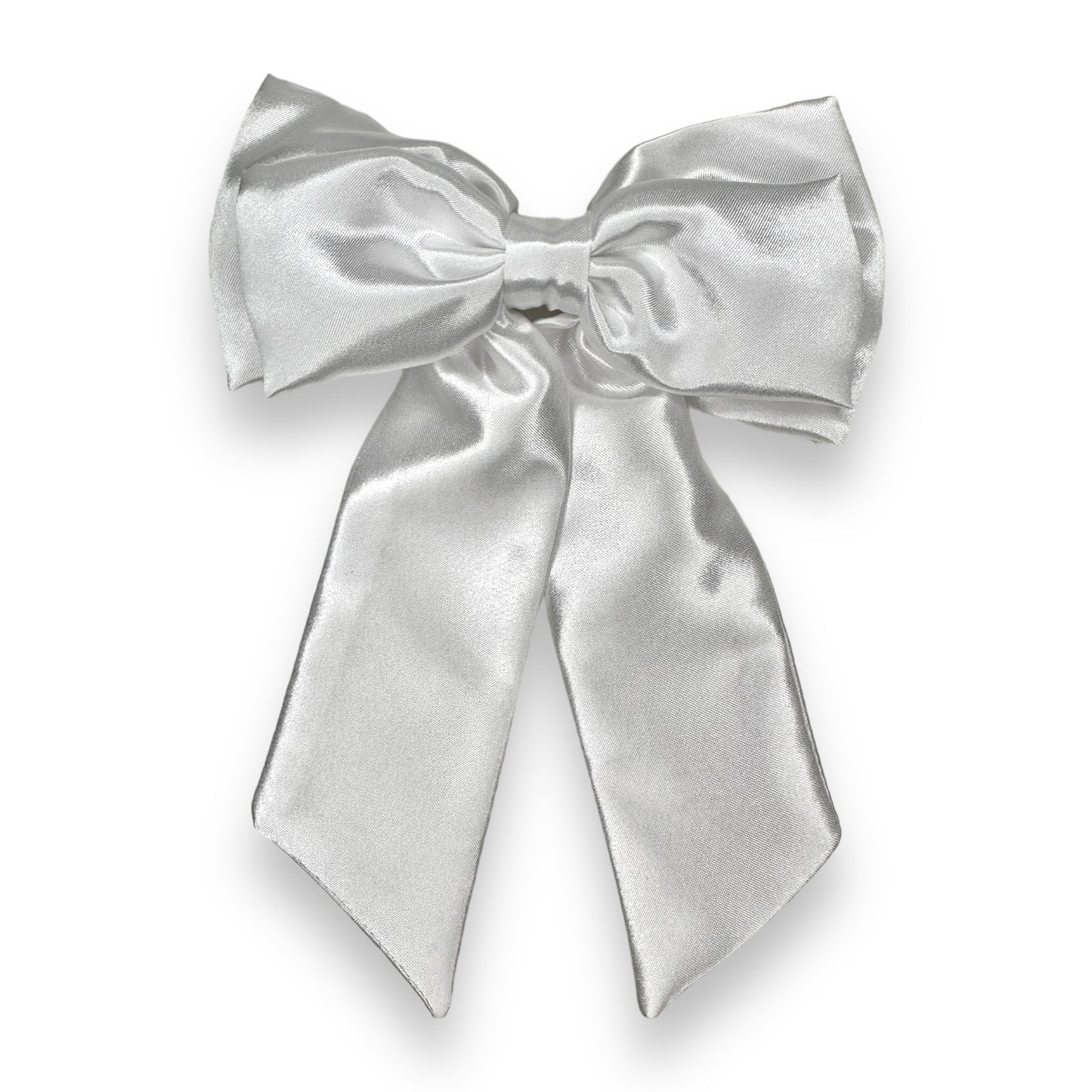 White Double Bow